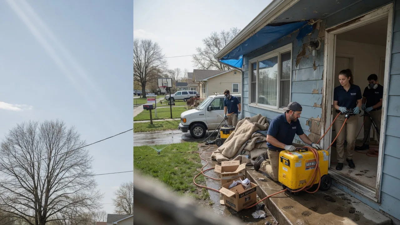 Basement Flood Cleanup in Adrian, WV near me
